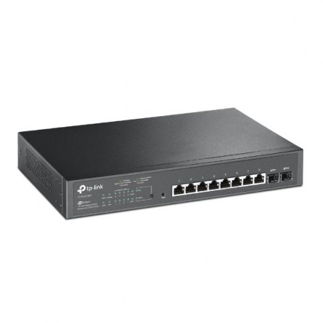 TP-LINK | JetStream 10-Port Gigabit Smart PoE Switch | TL-SG2210MP | Managed L2 | Rackmountable | 1 Gbps (RJ-45) ports quantity - 2